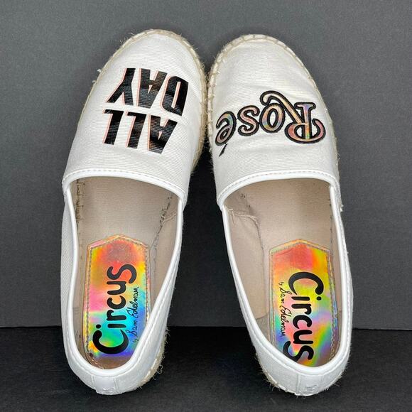 CIRCUS By Sam Edelman ‘Rose All Day’ Espadrille Flats Women’s Size 7.5M - Picture 6 of 8